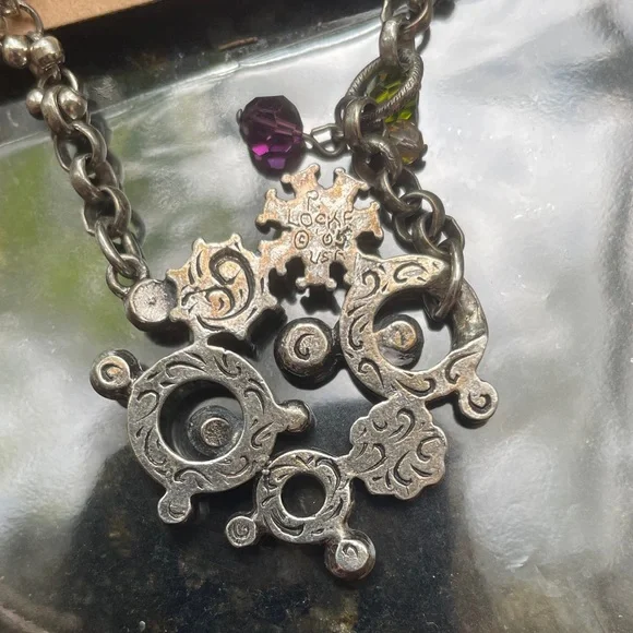 Patricia Locke Multicolor Pendant Necklace